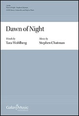 Dawn of Night SATB choral sheet music cover